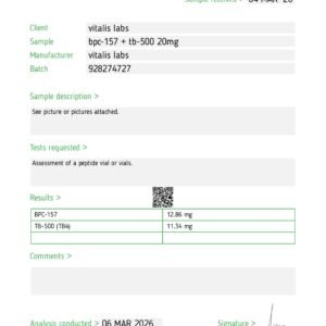 buy BPC 157 TB 500 blend UK